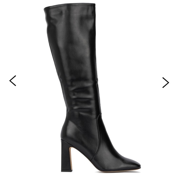 Black Knee High Boots - Picture 2 of 5